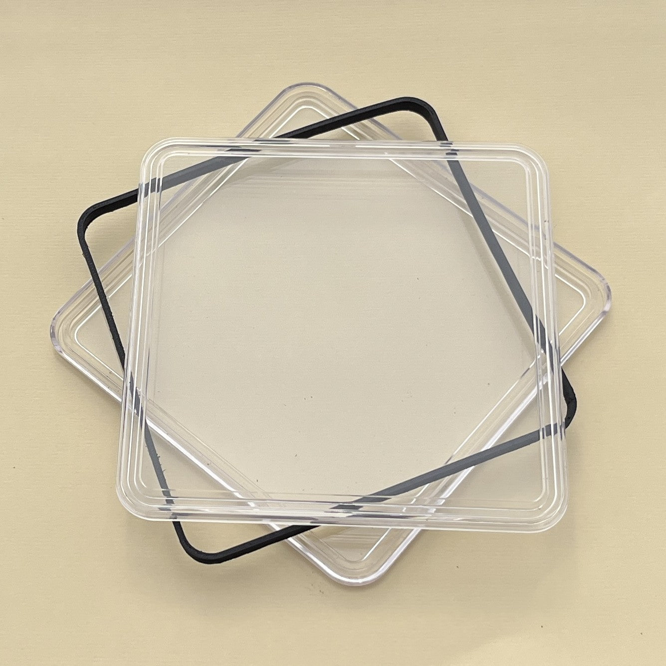 Clear Top / Clear Bottom - Square