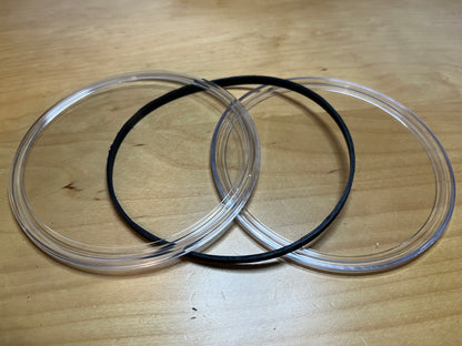 Clear Top / Clear Bottom - Round