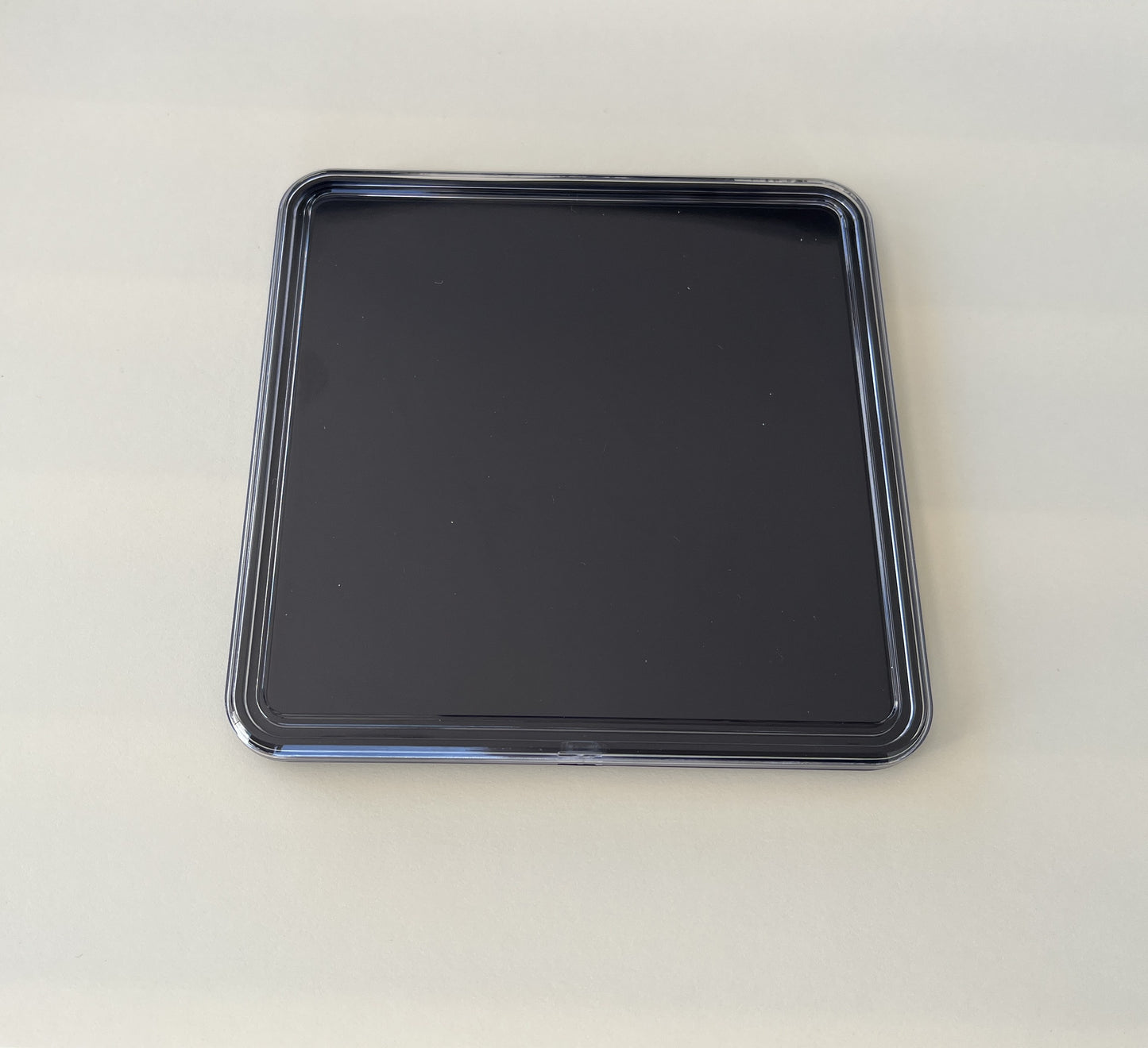Clear Top / Solid Bottom - Square