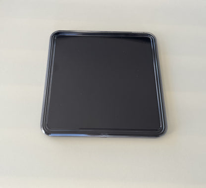 Clear Top / Solid Bottom - Square